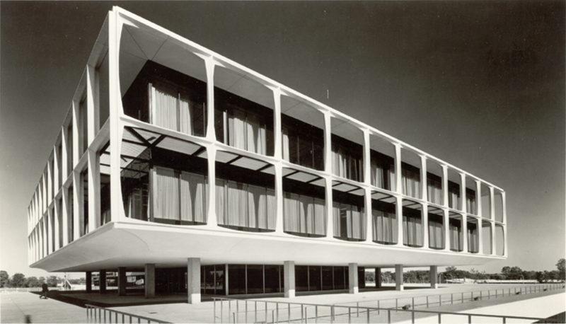 Federal Mogul Service Center - 1966 Federal Mogul Headquarters In Southfield